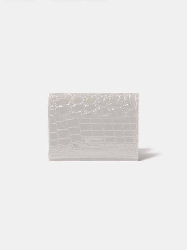 【beautiful people - ビューティフルピープル】nothing to hide vinyl mini wallet / WHITE（ウォレット/ホワイト)