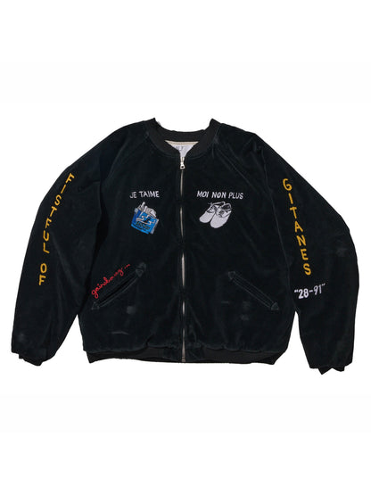 【PALY HOLLYWOOD - パリーハリウッド】Serge Souvenir Jacket / BLACK (ジャケット/ブラック)