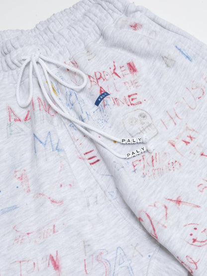 【PALY HOLLYWOOD - パリーハリウッド】JOSHUA TREE SWEATSHORT / MULTI(ショーツ/マルチ)