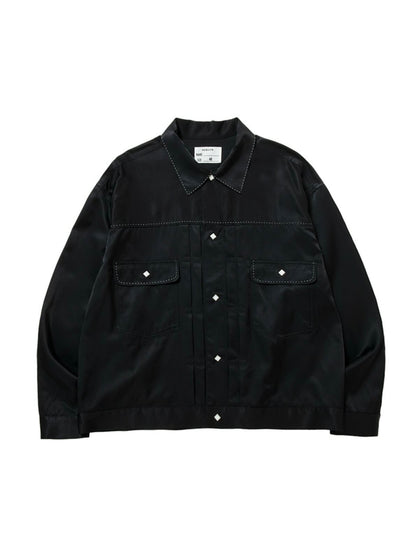 【NEXUS Ⅶ -ネクサスセブン】2ND JACKET AMF / BLACK（ジャケット/ブラック)