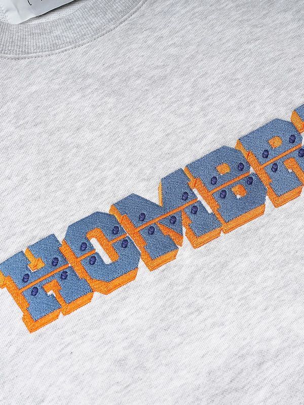 【Hombre Nino - オンブレニーニョ】CREW NECK 3D LOGO(スウェット/グレー)