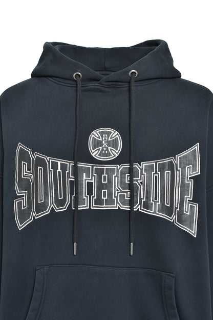 【BREATH - ブレス】 SOUTHSIDE CROSS LOGO HOODIE / BLACK（フーディー/ブラック)