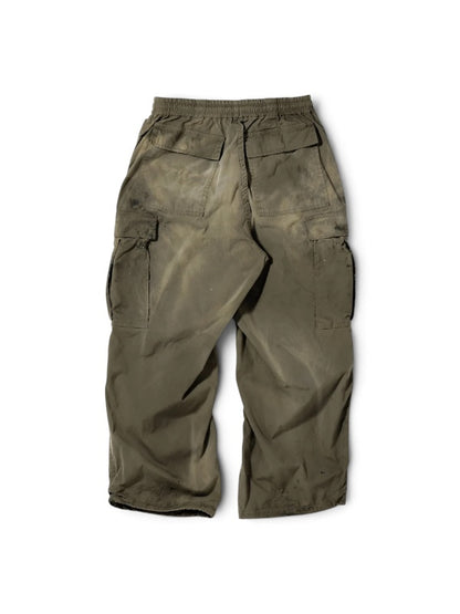 【ANACHRONORM - アナクロノーム】FADED CARGO EASY PANTS / OLIVE (パンツ/オリーブ)