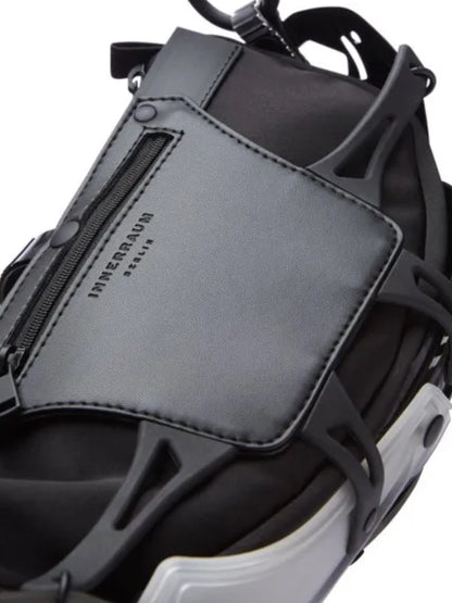 【INNERRAUM - インナーラム】OBJECT I30 FANNY PACK / GREY&BLACK（バッグ / グレー&ブラック）