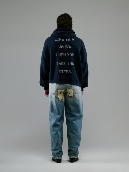 【PALY HOLLYWOOD - パリーハリウッド】TREATMENT CENTER ZIP HOODIE /  BLACK (フーディー/ブラック)