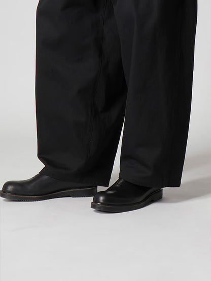 【Y's for men - ワイズフォーメン】KATSURAGI 12-TUCKS PANTS(パンツ/ブラック)