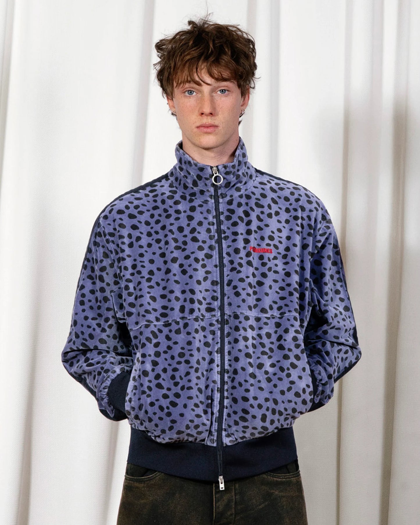 【PLEASURES - プレジャーズ】OZONE TRACK JACKET / PURPLE (ジャケット/パープル)