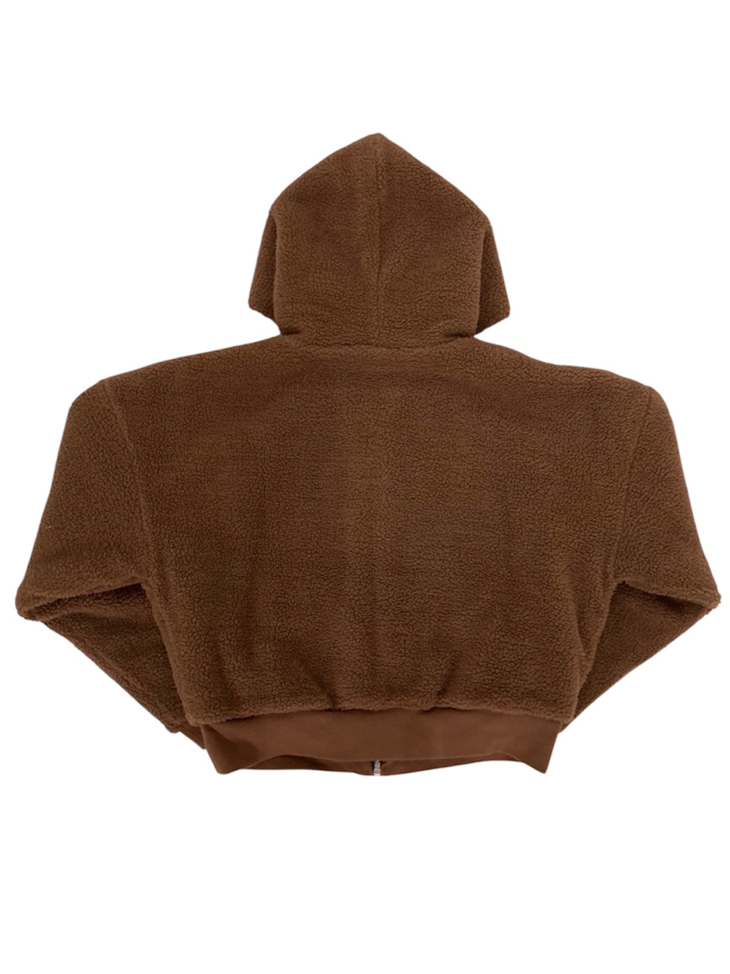 【ERL - イーアールエル】TERRY FLEECE ZIPPED HOODIE / BROWN (フーディー/ブラウン)