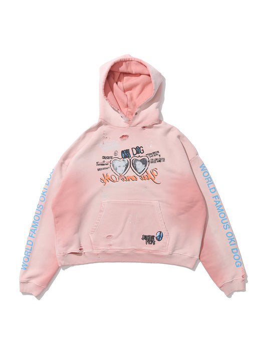 【PALY HOLLYWOOD - パリーハリウッド】OKI DOG HOODIE / PINK (フーディー/ピンク)