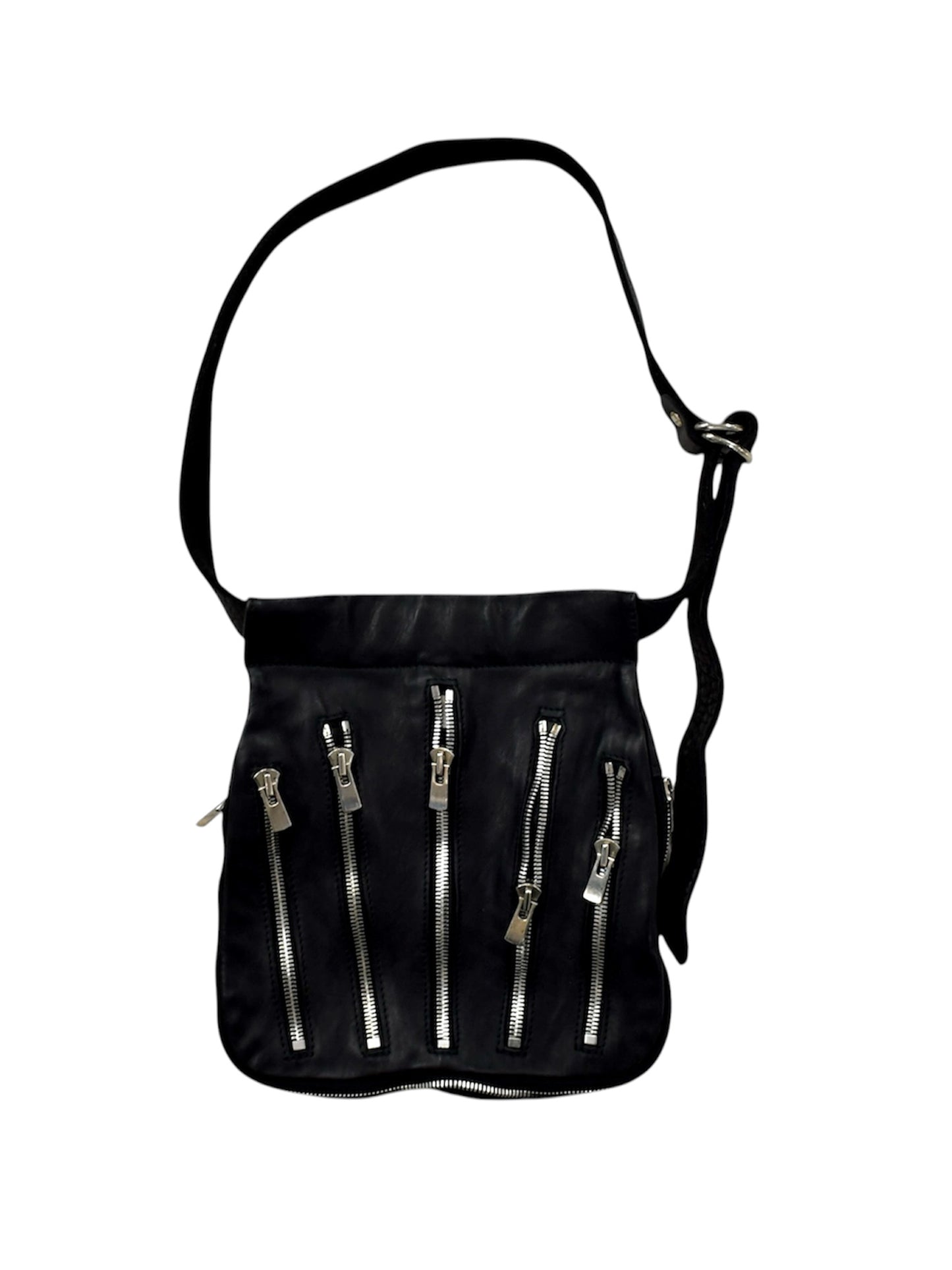 【GUIDI - グイディ】Q08 BAG / SOFT HORSE FULL GRAIN BLK(バッグ/ブラック)