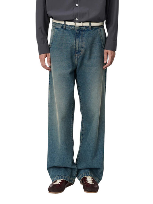 【mfpen - エムエフペン】STRAIGHT CUT JEANS  / VINTAGE BLUE (デニムパンツ/ヴィンテージブルー)