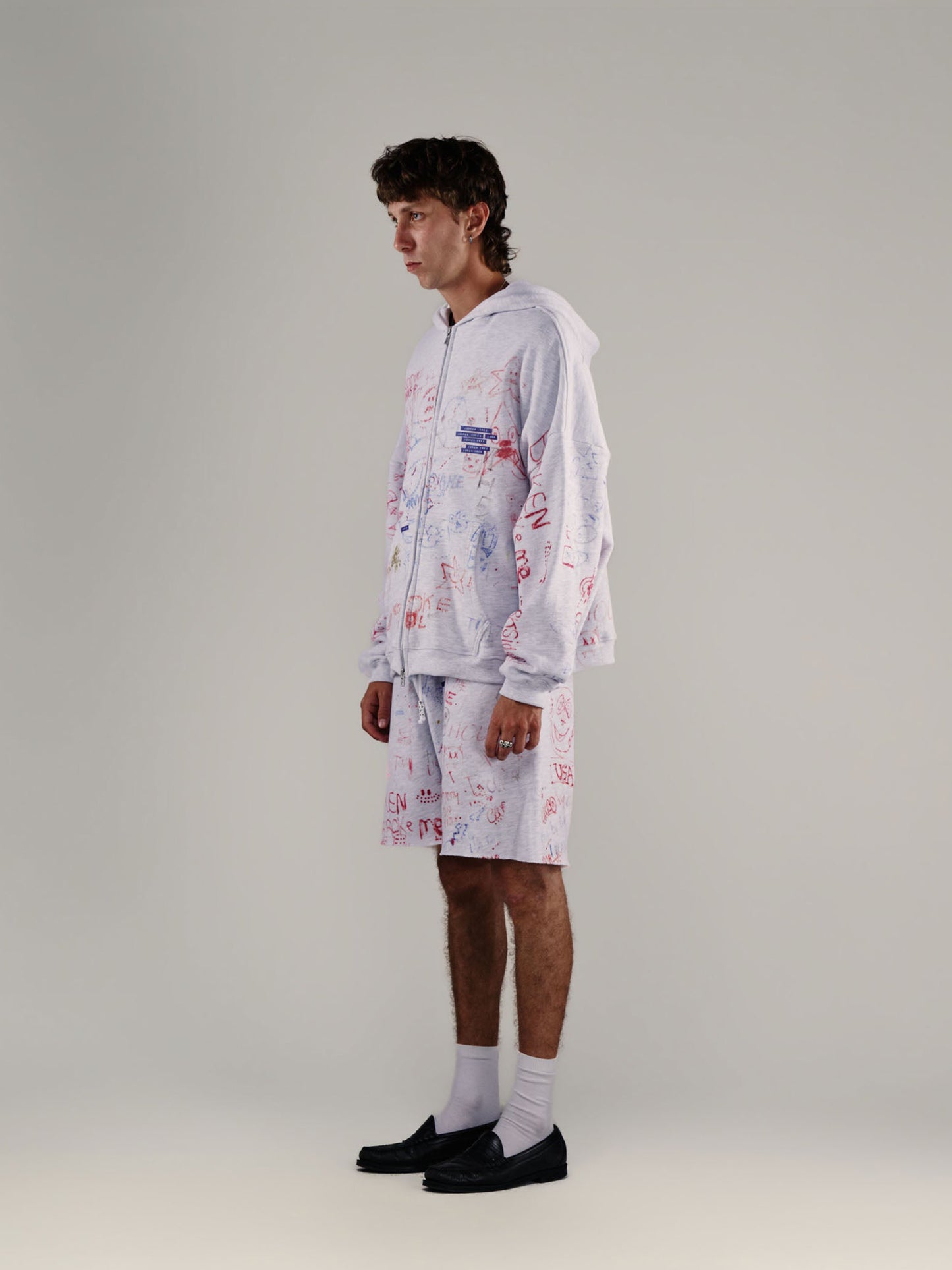 【PALY HOLLYWOOD - パリーハリウッド】JOSHUA TREE SWEATSHORT / MULTI(ショーツ/マルチ)