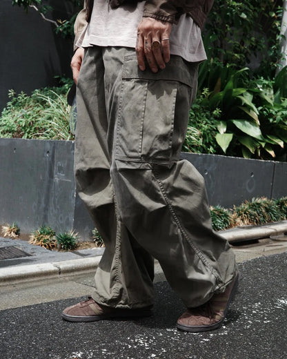 【ANACHRONORM - アナクロノーム】FADED CARGO EASY PANTS / OLIVE (パンツ/オリーブ)
