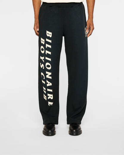 【Billionaire Boys Club-ビリオネアボーイズクラブ】 HELMET WASHED FADED SWEATPANTS / WASHED BLACK (フーディー/ウォッシュドブラック)