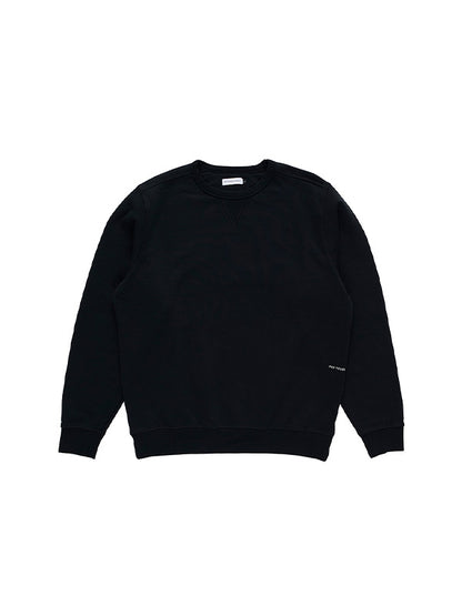 【POP TRADING COMPANY - ポップ トレーディング カンパニー】LOGO CREWNECK SWEAT / BLACK (スウェット/ブラック)