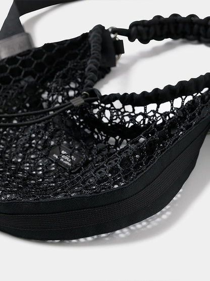 【beautiful people - ビューティフルピープル】over engineering strap / BLACK（バッグ/ブラック)