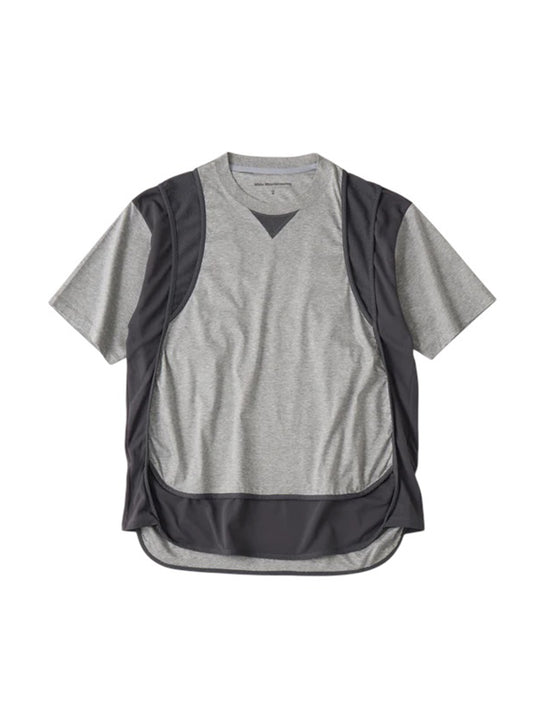 【White Mountaineering - ホワイトマウンテニアリング】LAYERED T-SHIRT / GRAY (Tシャツ/グレー)