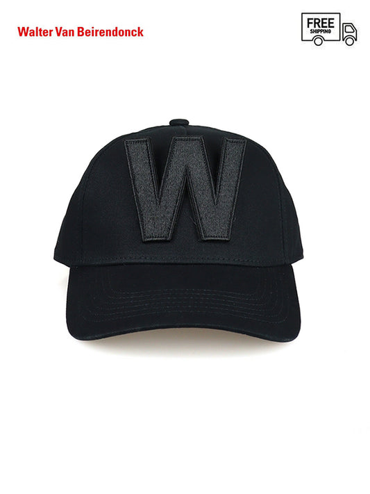 40%OFF【Walter Van Beirendonck- ウォルターヴァンベイレンドンク】W CAP / ALL BLACK (キャップ/オールブラック)