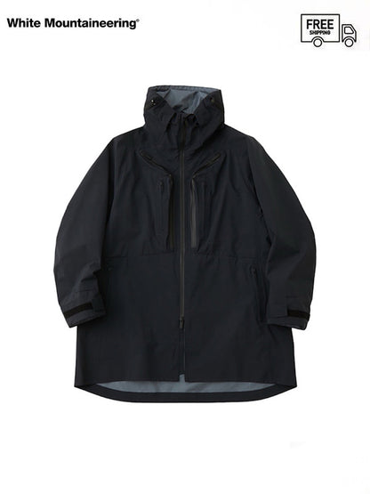 20%OFF【White Mountaineering - ホワイトマウンテニアリング】GORE-TEX 3L COAT / BLACK(コート/ブラック)