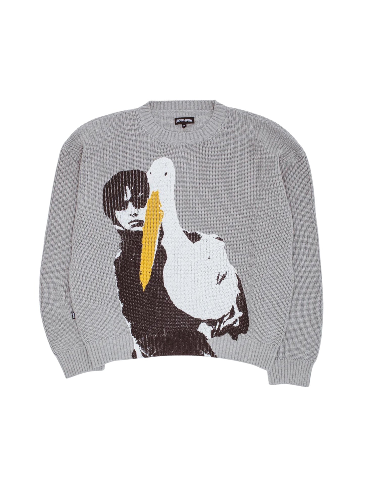 【Fucking Awesome- ファッキングオーサム】HIGH LONESOME CREWNECK SWEATER / GRAY（セーター/グレー)
