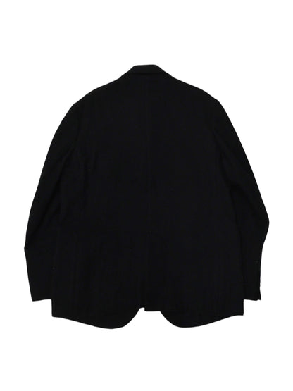 【Perfect ribs®×A LOVE MOVEMENT】縮絨 ~Shukujyu~ Wool Jacket with Recycle Pocket / Black(ジャケット/ブラック)