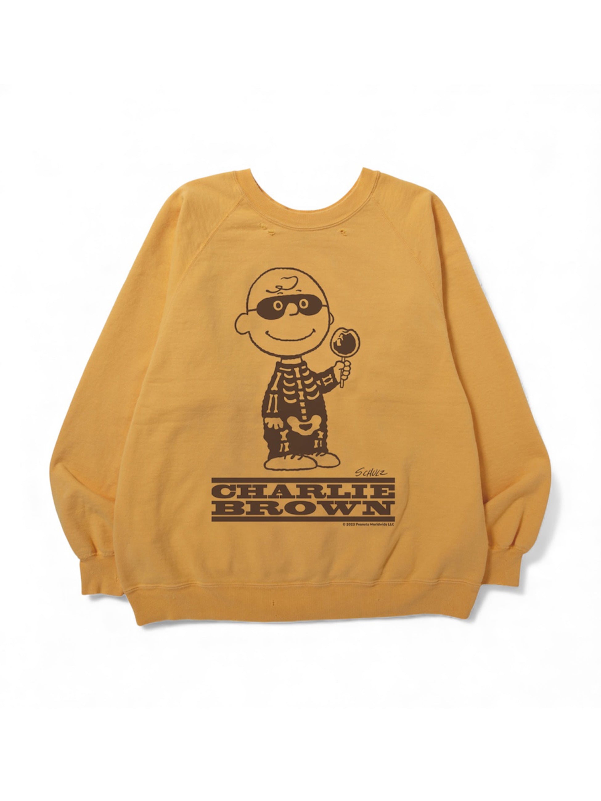 NEXUS Ⅶ -ネクサスセブン】CHARLIE BROWN CREW(スウェット/イエロー