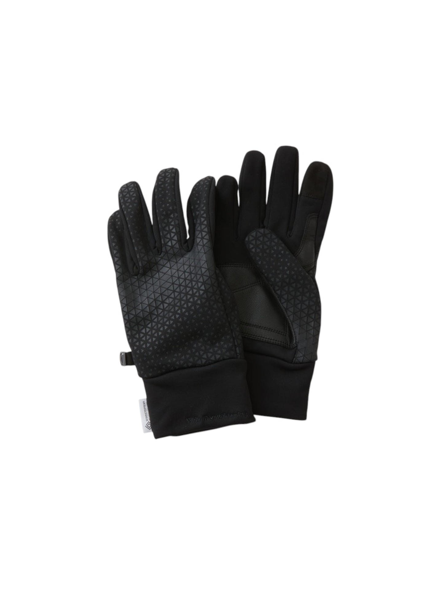 【White Mountaineering - ホワイトマウンテニアリング】WINDSTOPPER GLOVE / BLACK (グローブ/ブラック)