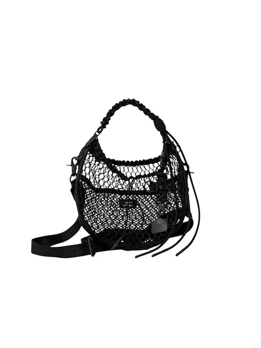 【beautiful people - ビューティフルピープル】over engineering strap / BLACK（バッグ/ブラック)