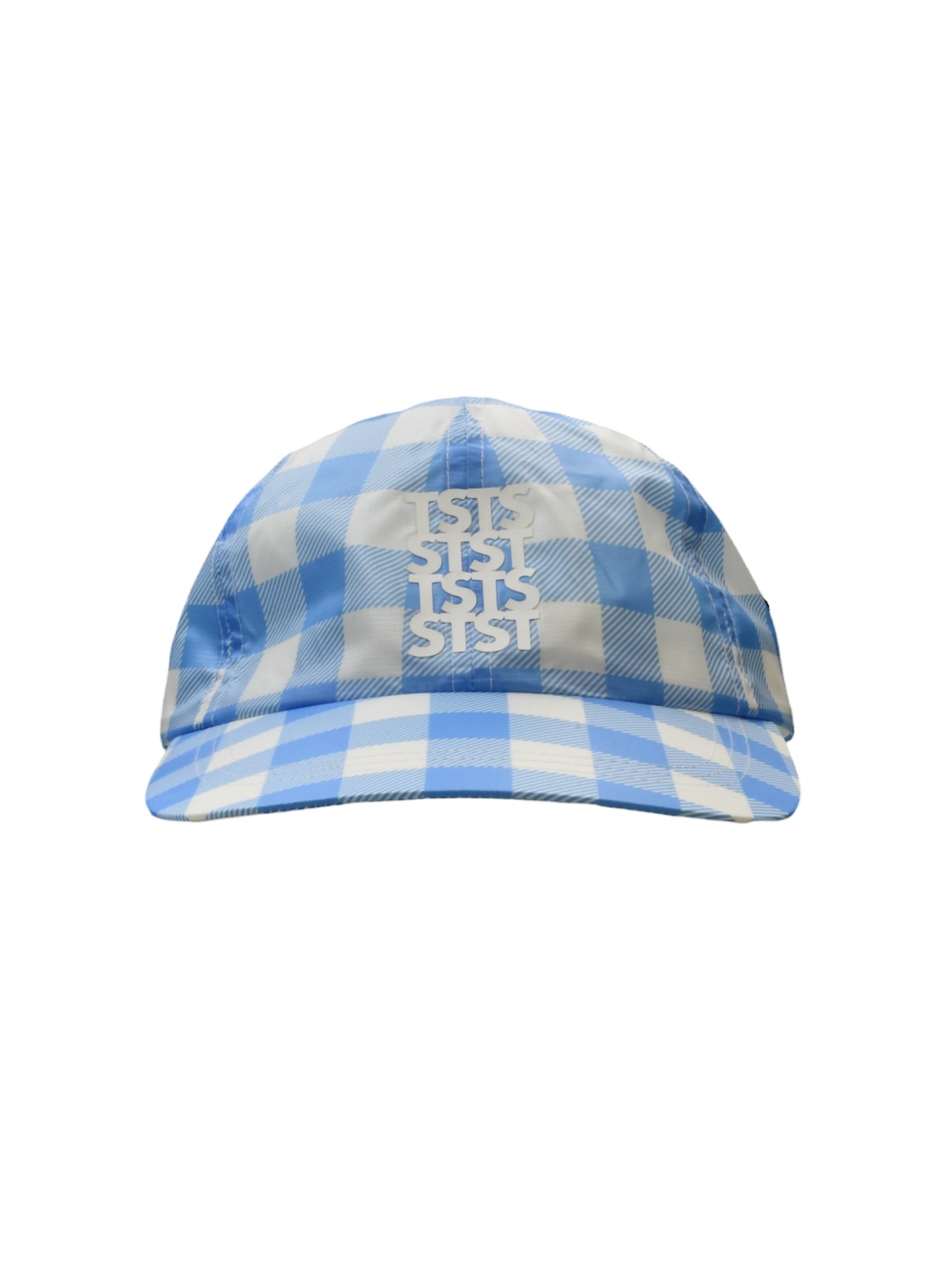 【TSTS -ティーエスティーエス】RECYCLED POLYESTER DRAWSTRING CAP / BLUE CHECK (キャップ/ブルーチェック)