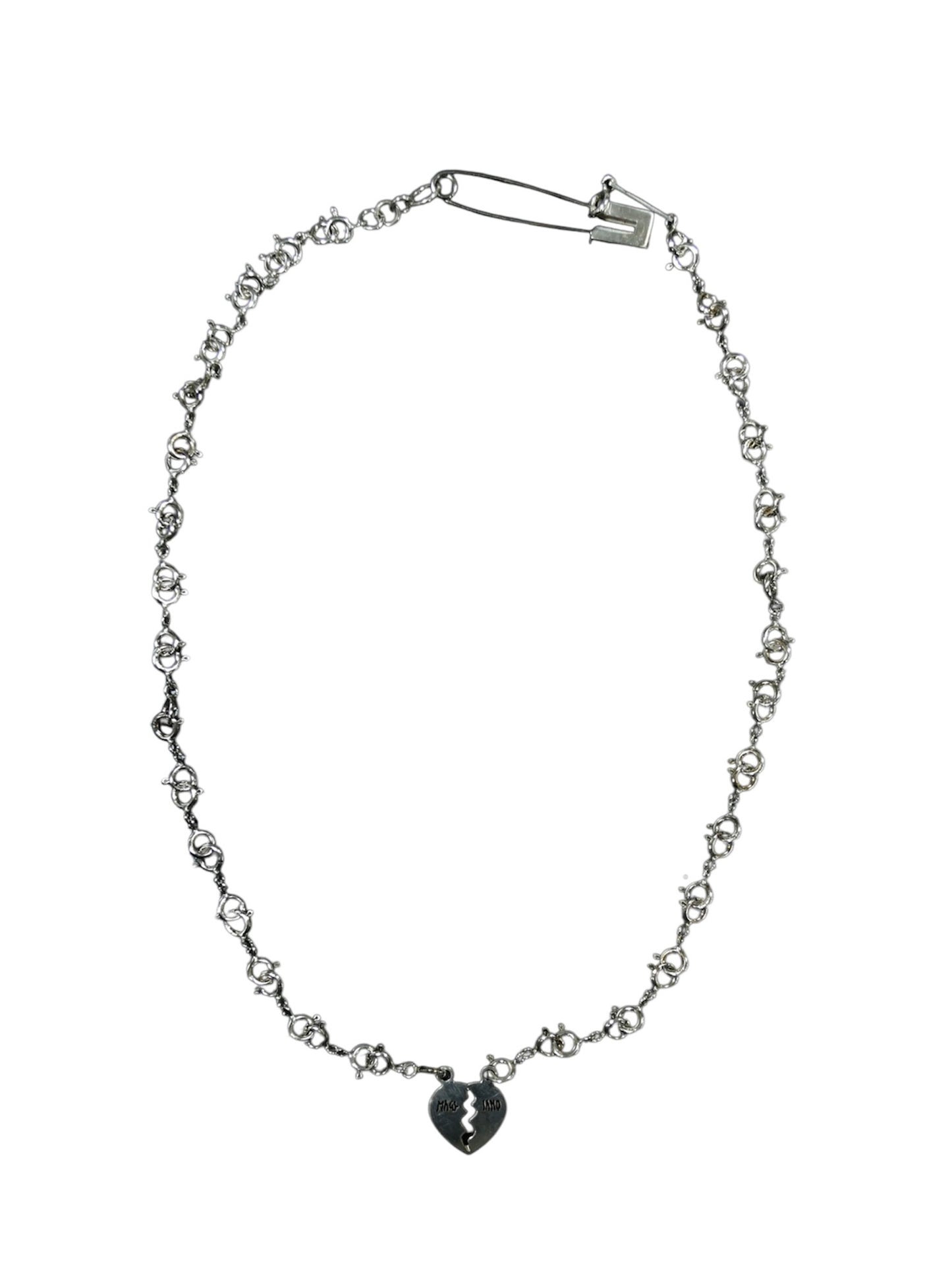 【MAGLIANO - マリアーノ】BROKEN HEART NECKLACE  /  SILVER (ネックレス/シルバー)