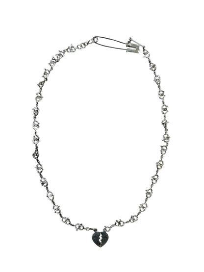 【MAGLIANO - マリアーノ】BROKEN HEART NECKLACE  /  SILVER (ネックレス/シルバー)