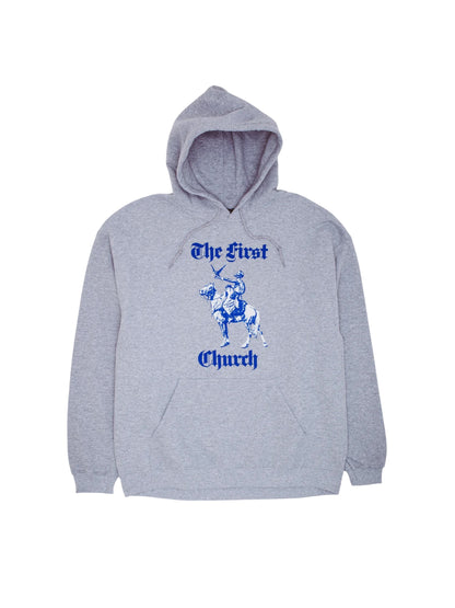 【Fucking Awesome- ファッキングオーサム】 THE FIRST CHURCH HOODIE /  GREY（フーディー/グレー）