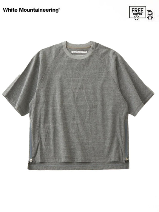ZIP PULLOVER/ GRAY (Tシャツ/グレー)
