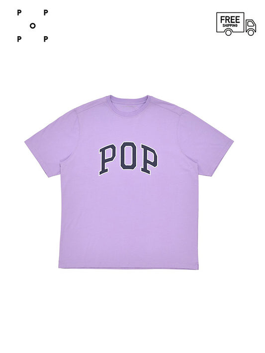 【POP TRADING COMPANY - ポップ トレーディング カンパニー】ARCH T-SHIRT(Tシャツ/ラベンダー)