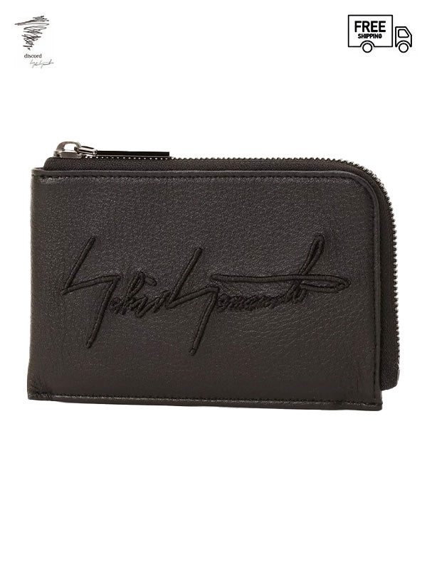 【Discord Yohji Yamamoto - ディスコード ヨウジヤマモト】YY SHORT WALLET/ Black(財布/ブラック)