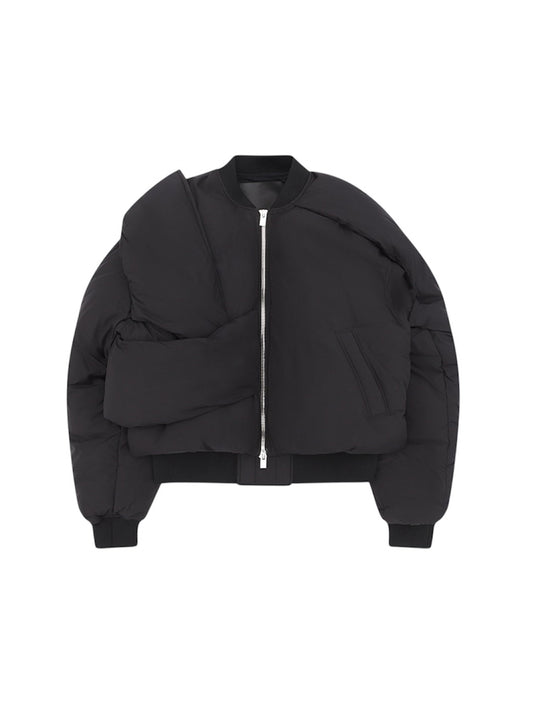 【HELIOT EMIL  - エリオットエミル】ALTAIR BOMBER JACKET / BLACK (ダウンジャケット/ブラック)