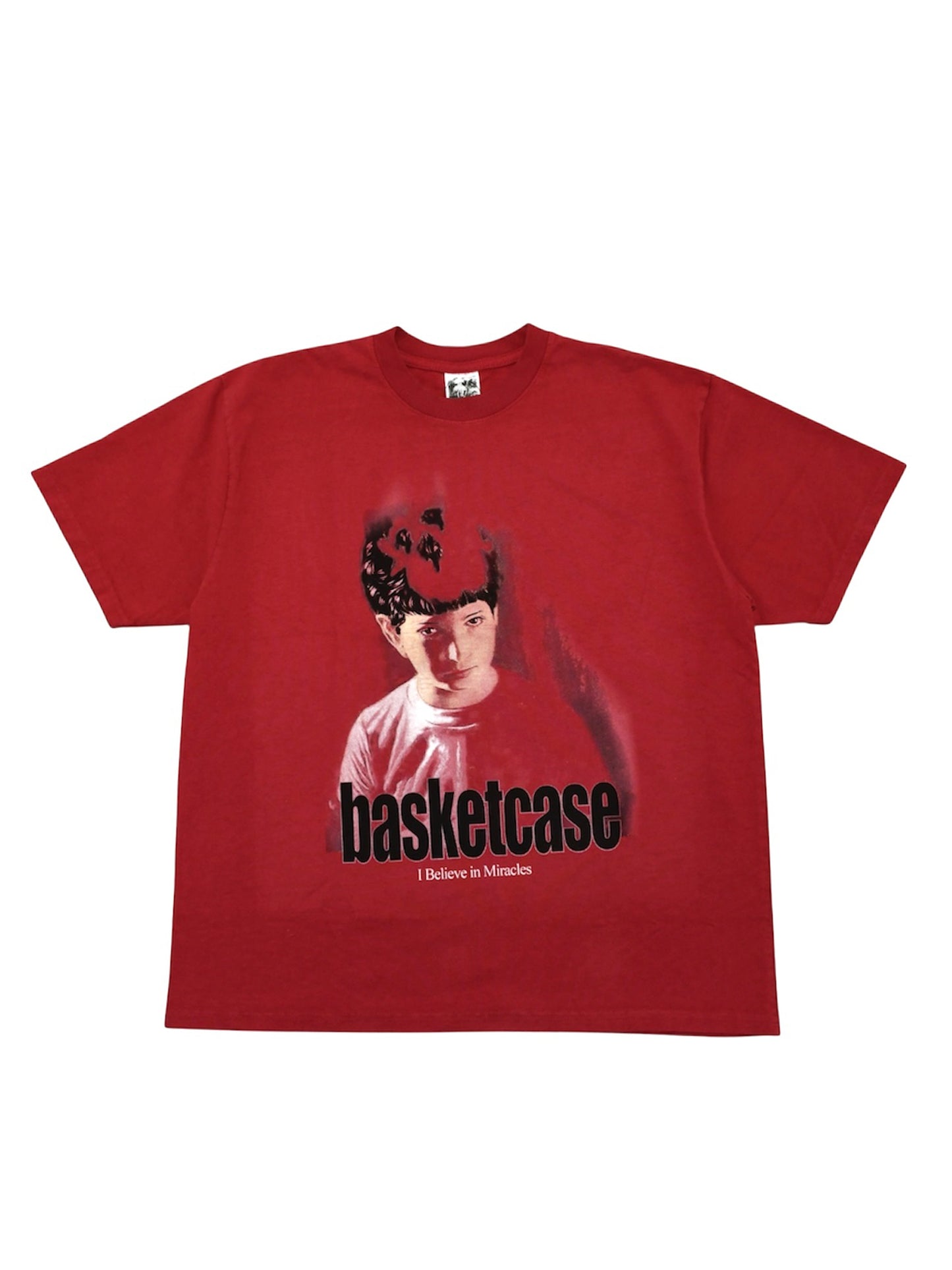 【BASKETCASE  - バスケットケース】MIRACLE T- SHIRT / RED (Tシャツ/レッド)