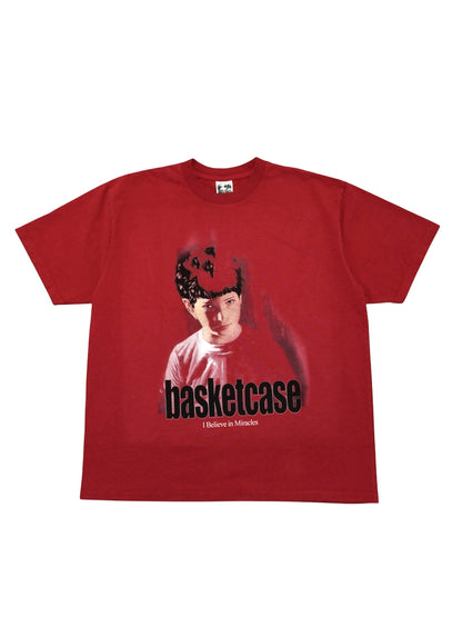 【BASKETCASE  - バスケットケース】MIRACLE T- SHIRT / RED (Tシャツ/レッド)