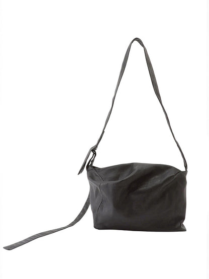 【Discord Yohji Yamamoto - ディスコード ヨウジヤマモト】Puff(S) / Black (バッグ/ブラック)