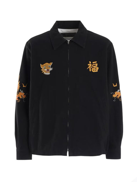 【Y's for men - ワイズフォーメン】"Y's for men × MASSES" SOUVENIR BLOUSON(ブルゾン/ブラック)