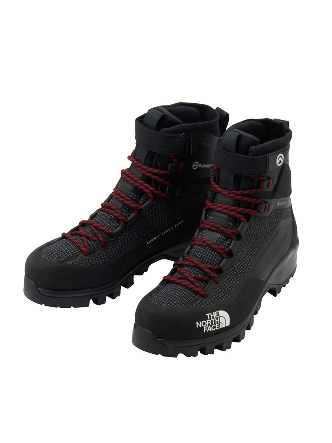 【THE NORTH FACE -ザ ノースフェイス】Summit Verto Apex GTX Unisex / TNF Black × TNF Red(ブーツ/ブラック)