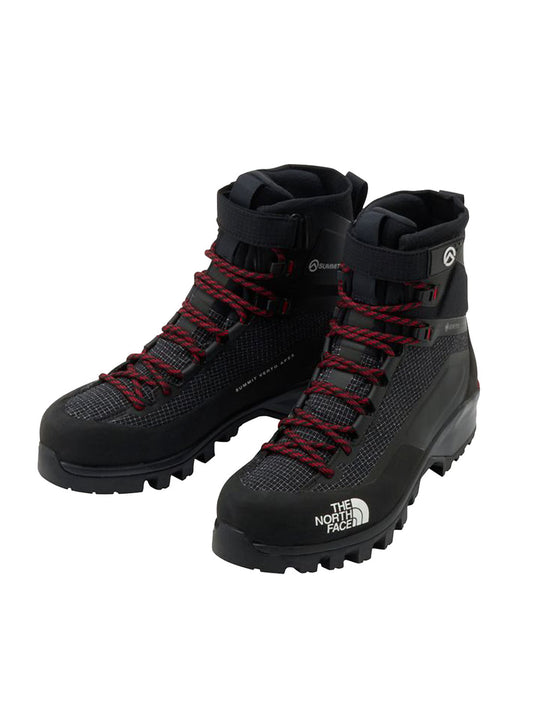 【THE NORTH FACE -ザ ノースフェイス】Summit Verto Apex GTX Unisex / TNF Black × TNF Red(ブーツ/ブラック)