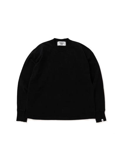 【Perfect ribs® - パーフェクトリブス】Long Sleeve T Shirts / Black (Tシャツ/ブラック)