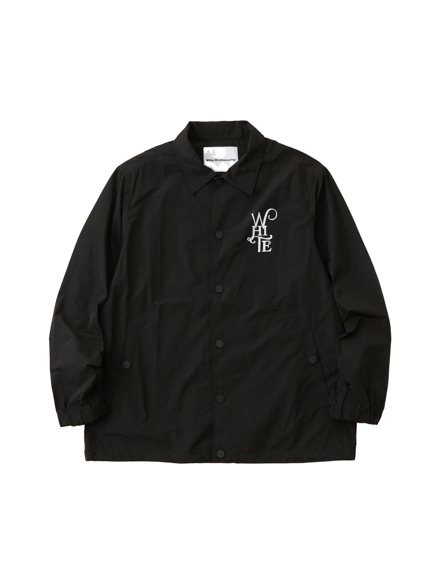 【White Mountaineering - ホワイトマウンテニアリング】COACH JACKET / BLACK(コーチジャケット/ブラック)