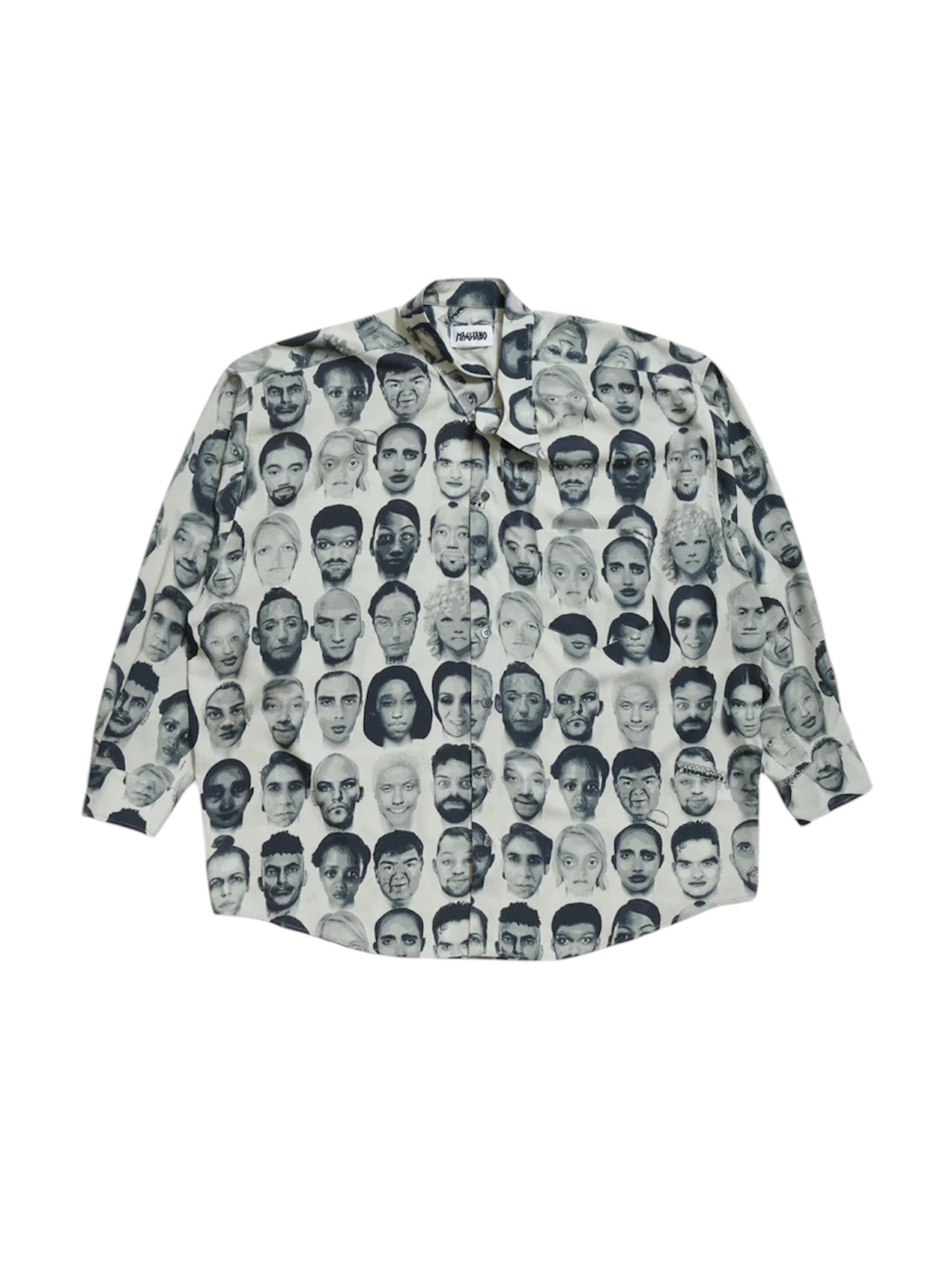 MAGLIANO - マリアーノ】Finalists Twisted Shirt Black And White Mix  