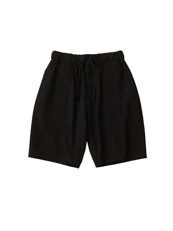 【White Mountaineering - ホワイトマウンテニアリング】SAROUEL SHORT PANTS / BLACK(ショーツ/ブラック)