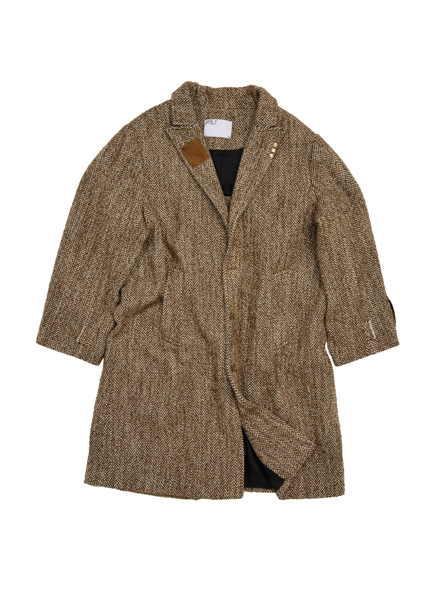 【PALY HOLLYWOOD - パリーハリウッド】SURVIVAL TOOLS OVERCOAT /  BROWN (コート/ブラウン)