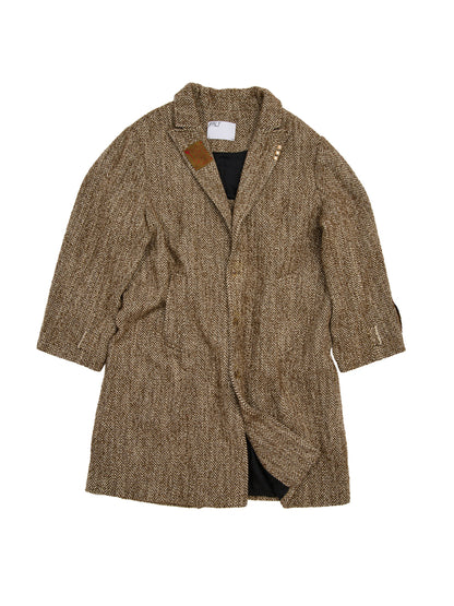 【PALY HOLLYWOOD - パリーハリウッド】SURVIVAL TOOLS OVERCOAT /  BROWN (コート/ブラウン)