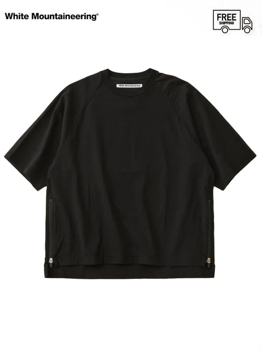ZIP PULLOVER/ BLACK (Tシャツ/ブラック)