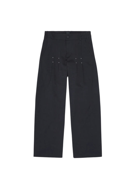 【_J. L - A. L_ - ジェイラル】Draag Trousers / Shungite Black (トラウザーズ/シュグナイト)